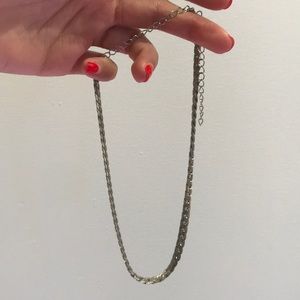 American Apparel Silver Choker